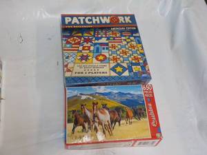 Patchwork Puzzle Game and 650 pc Pu...