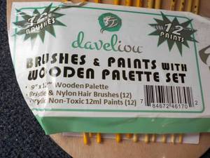Daveliou Brushes and Paint with Woo...