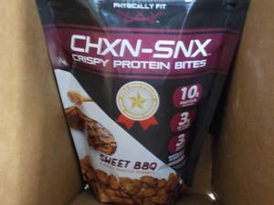 7 x 7.15oz bags CHXN-SNX Sweet BBQ ...