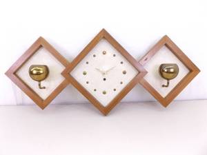 Vintage Mid Century Wall Clock