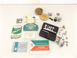 Lot of Antique and Vintage Sewing Accessories, Needles, etc.