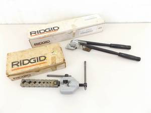 Rigid 345 Flaring Tool and 406 Tube Bender Tool