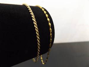 2 - 14K Yellow Gold Bracelets