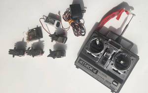 lot 528 image: RC Controller Attack-4 Futuba