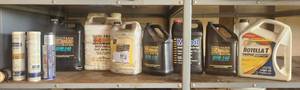 lot 529 image: Multiple Grades of Oil mostly full