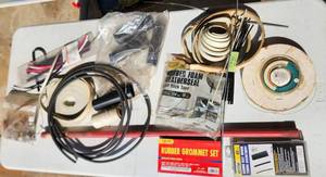 lot 571 image: Hardware Lot Weather Seal, Heat Shrink Tubing, Rubber Grommet Set