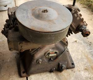 lot 603 image: WORTHINGTON COMPRESSOR 4 78  & 2 78