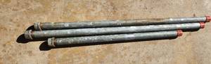 lot 610 image: Threaded Pipe with Caps various lengths