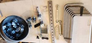 lot 709 image: Duct- O - Wire Parts & Brackets