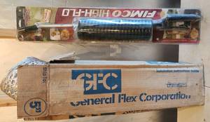 lot 716 image: High Flo Handgun 15ft, Coiled Hose, Flexible Duct Tubing
