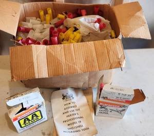 lot 721 image: LARGE Box empty Shot Shells