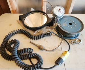lot 750 image: Palmer Thermometer Cable 18 Cable Wire, Extension Cord