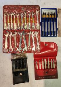 lot 47 image: TOOLS PittsburghPin Vise set18 pc Wrench set, Dell Tools Nut Starter kit, Mini Precision Wrenches