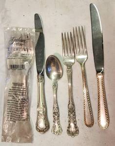 lot 53 image: Sterling Silver Silverware
