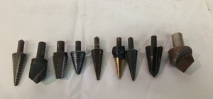 lot 96 image: Various Sized Stepped Drill Bits