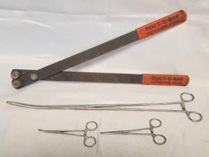 lot 107 image: Duct O Bar and Hemostats Lot