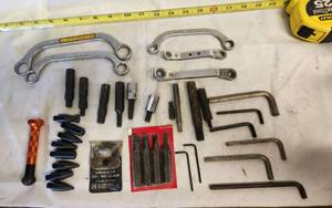 lot 131 image: HEX KEY, Box End Ratchets Wrenches 