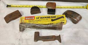 lot 284 image: Heavy Hand Anvils, 10 Bucking bar New