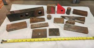lot 286 image: Steel piece Lot x15