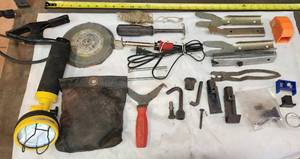 lot 292 image: Lot of Auto Body Dent Pulling Equipment