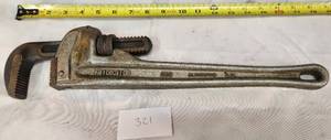 lot 321 image: Rigid Pipe Wrench