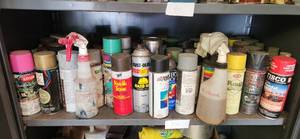 lot 352 image: Aerosol  Spray Paints