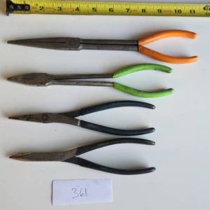 lot 361 image: Craftsman Pliers 