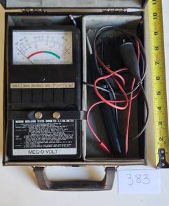 lot 383 image: Megavolt Meg Insulator Tester