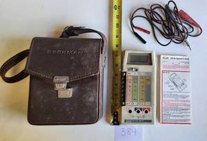 lot 384 image: FLUKE Multimeter with case