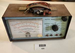 lot 414 image: Vintage Medallion Auto Analyzer