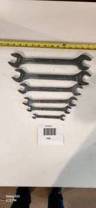 lot 416 image: Craftsman Wrenches open ended metric 10mm -32mm