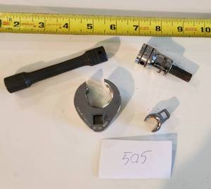 lot 505 image: SNAP ON CROWFOOT LOT, IMPACT DRIVER