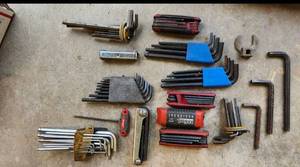 lot 170 image: Hex Keys Allen Wrenches 
