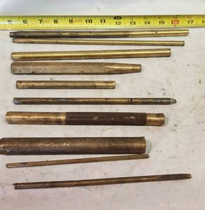 lot 149 image: Solid Brass Punches