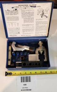 lot 430 image: Gould Imperial Eastman Tubing tool kit 37