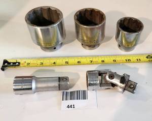 lot 441 image: Wright forged alloy Sockets, Extension