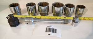 lot 443 image: True Craft & Powercraft Sockets