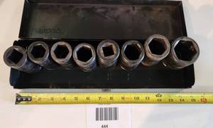 lot 444 image: Vintage Pittsburgh Impact Socket Set