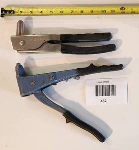 lot 452 image: Gespin NT X made in Germany Riveting guns