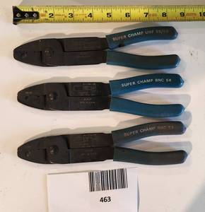lot 463 image: AMP Special Industries  UHF Super Champ Crimpers
