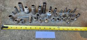 lot 238 image: Socket lot Spark Plug Sockets 