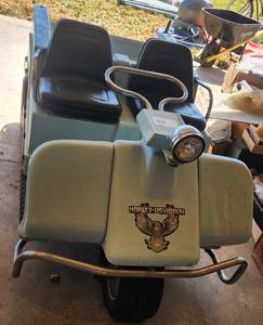 lot 3 image: Harley Davidson 3 Wheel Cart NICE
