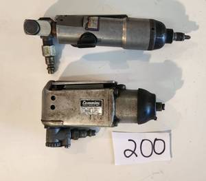 lot 200 image: Pratco Air Screw Driver Phillips, Cummins 38 Butterfly Wrench