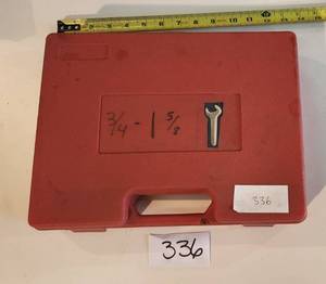 lot 336 image: Pittsburgh Steel Wrench Set