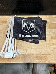 lot 16 image: Ram Clip on Flags
