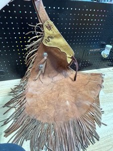 lot 41 image: Custom Leather Chaps