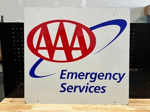 lot 6 image: Two Sided AAA Emergency Services Sign