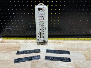 lot 89 image: Vintage Thermometer & Car Dealership Advertising