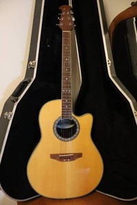 lot 2 image: Celebrity By Ovation Acoustic Electric Guitar OP-24