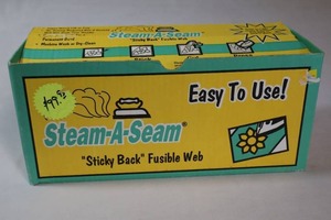 lot 33 image: $99 Value New...Steam-A-Seam Sticky Back Fusible Web...